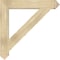 Ekena Millwork Traditional Arts & Crafts Rough Sawn Bracket, Douglas Fir, 6"W x 42"D x 42"H BKT06X42X42TRA03RDF - alternate 3